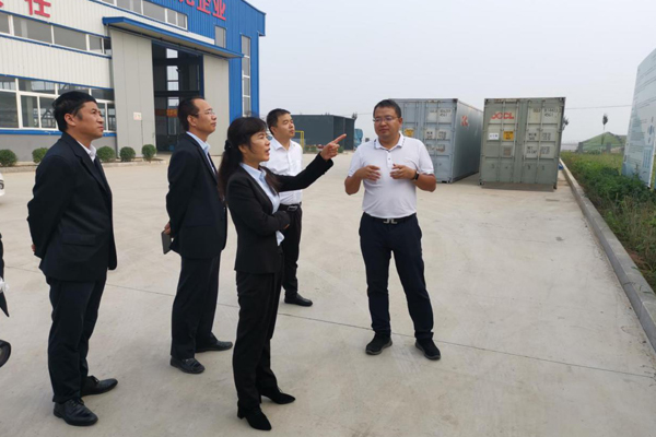 陜西航天建設集團有限公司總經理、黨委副書記謝明娟率隊赴遼寧一諾環保產業集團開展考察調研工作